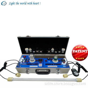Lux Meter LED T8 Tube and Bulb Demo Case